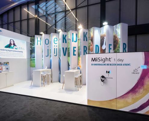 duurzame, modulaire Standbouw LED wall Den Bosch