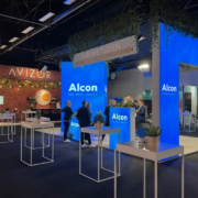 Modulaire standbouw met aluvision kadersystemen