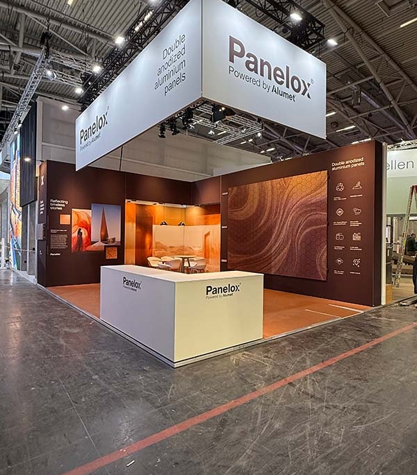 panelox truss hoekstand bau munchen Bridge EF realiseert stand voor Panelox op Bau München 2025